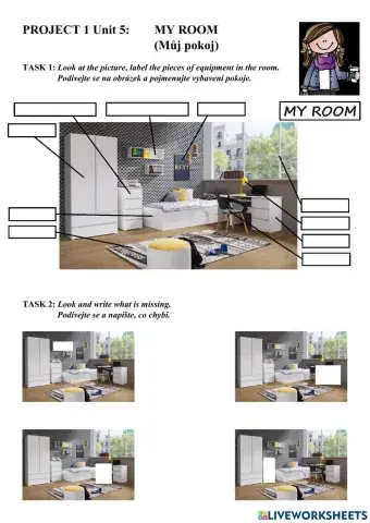 Project 1 Unit 5: MY ROOM