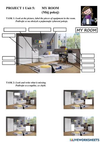 Project 1 Unit 5: MY ROOM