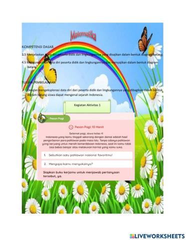 Lembar Aktivitas Siswa