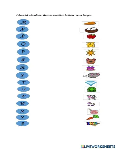 El abecedario, pareo parte 2