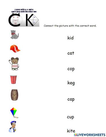 C vs k