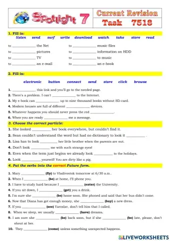 Spotlight 7 Task 7518