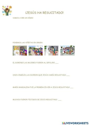 Jesús ha resucitado 1º