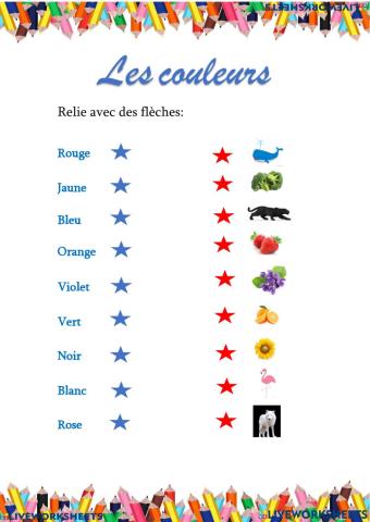 Les couleurs