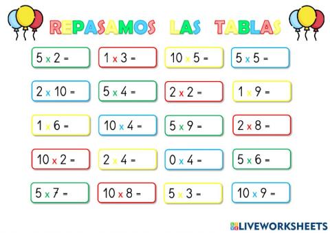Multiplicaciones