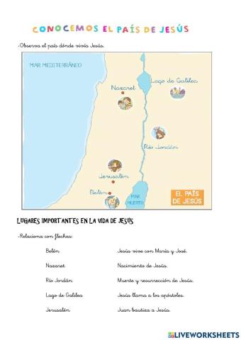 Conocemos el país de Jesús