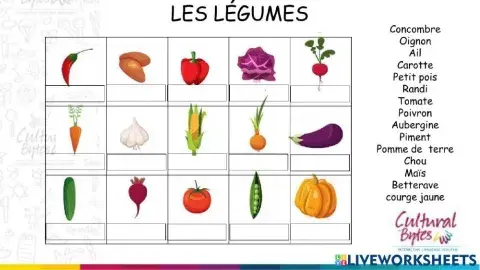 Les légumes