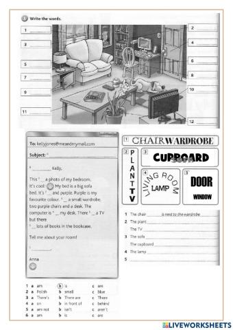 House and furnitures