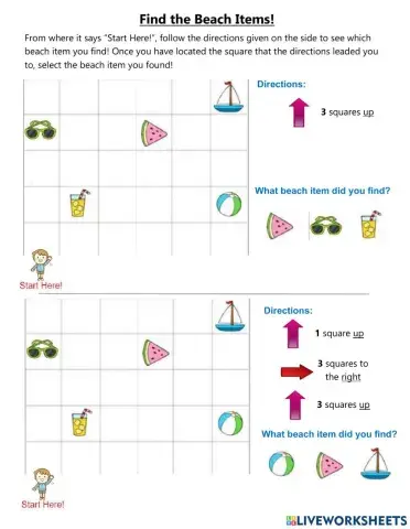 Find the Beach Items