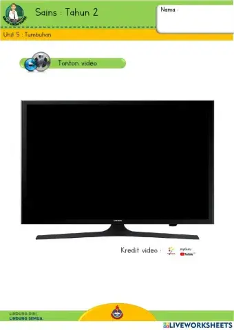 Sains T2 - Peringkat tumbesaran tumbuhan