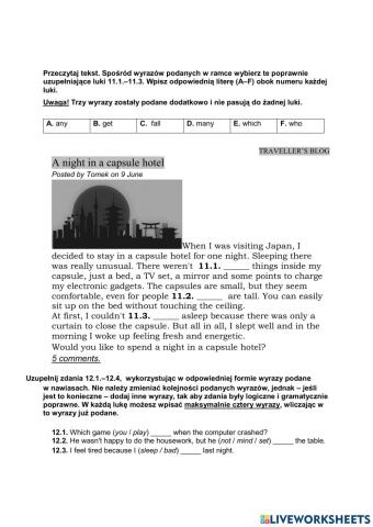 English Class A2 plus 4-6 grammar