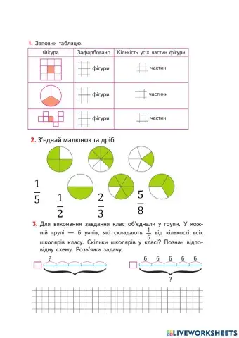 Число за частиною