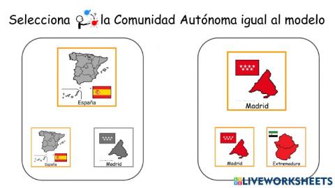 Comunidades Autónomas PICTOS