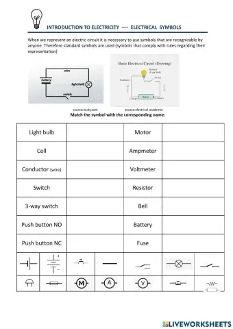 Electrical symbology