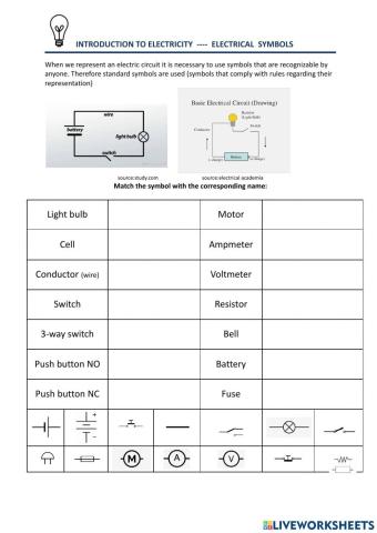 Electrical symbology