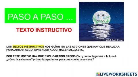 Texto instructivo