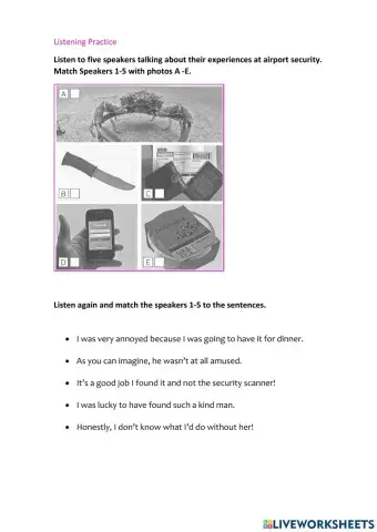 Problems at the airport