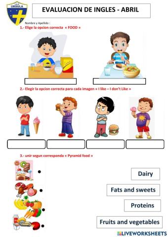 2 evaluacion ingles