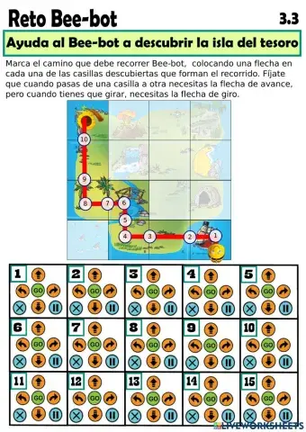 Programación con Bee-bot 3.3