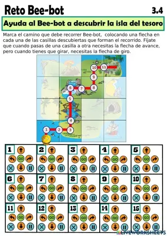 Programación con Bee-bot 3.4