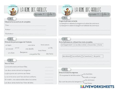 La reine des abeilles - épisode 1