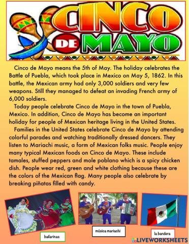 Cinco de Mayo Holiday