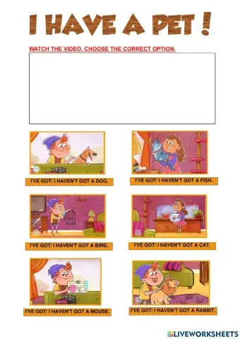 I have a pet - super simple song