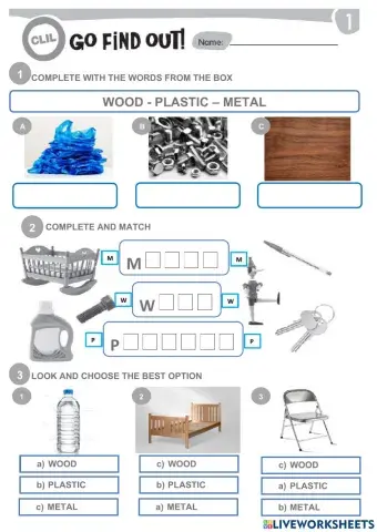 Types of materials