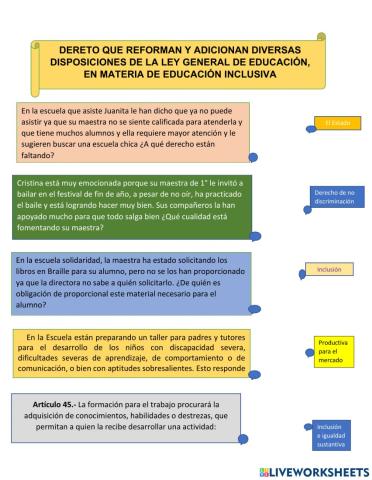Educación Inclusiva