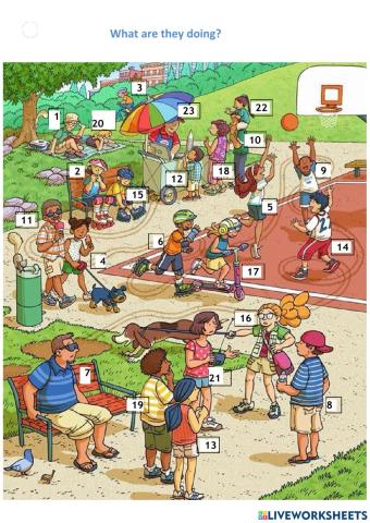 What are they doing?