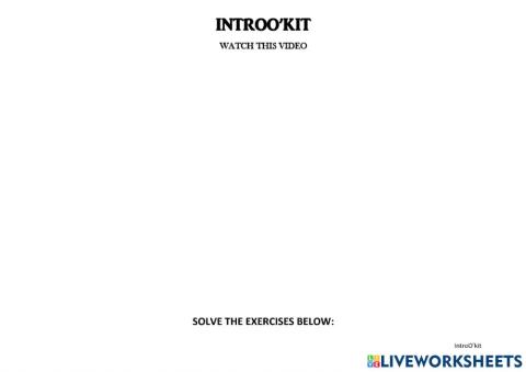 Introokit functional group