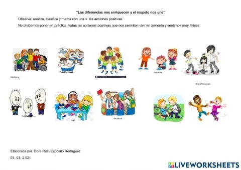 Las diferencias nos enriquecen y el respeto nos une