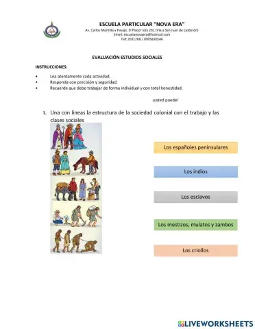 Evaluación 1 parcial 2Q EE.SS