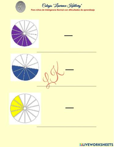 Lectura de fracciones 1