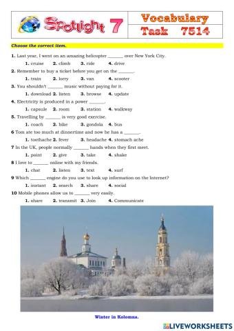 Spotlight 7 Task 7514