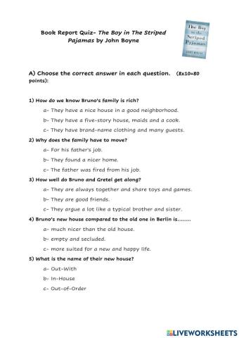 The Boy in the Striped Pajamas