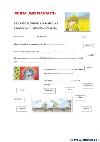 Julieta, ¿qué plantaste?