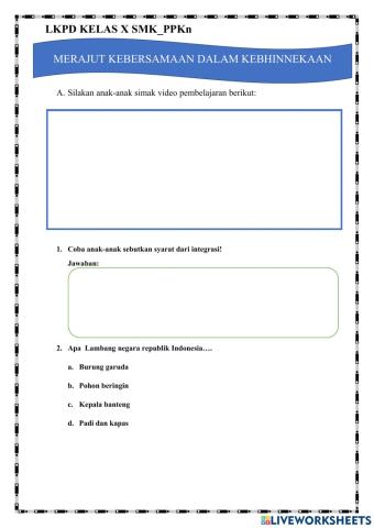 Merajut Kebersamaan dalam Kebhinekaan