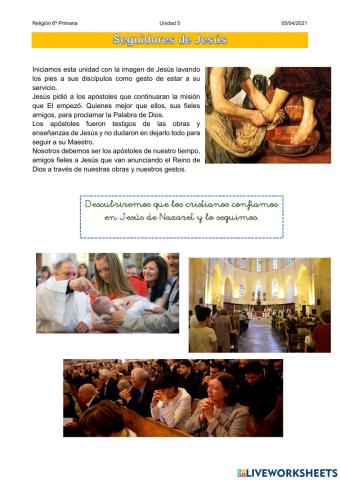 Seguidores de Jesús