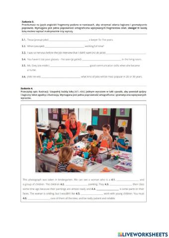 Egzamin ósmoklasisty - karta pracy 12