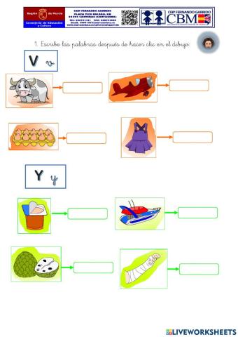 Discriminación Auditiva (V y Y)