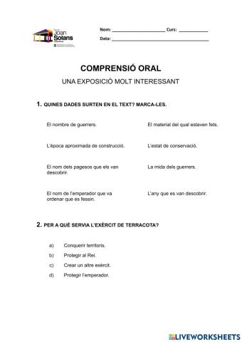 Una exposició molt interessant