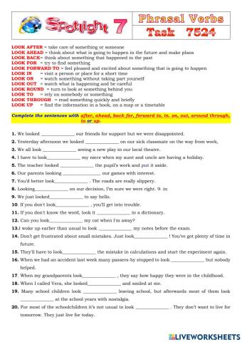 Spotlight 7 Task 7524