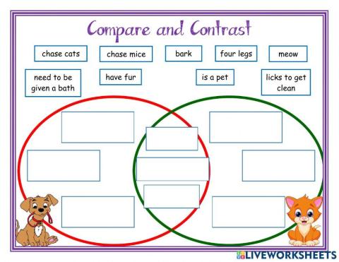 Compare - Contrast Venn Diagram 1 DJ