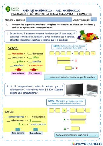 Método de la regla conjunta