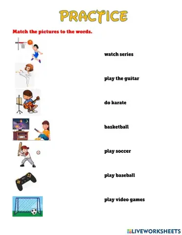 What do you like to do?