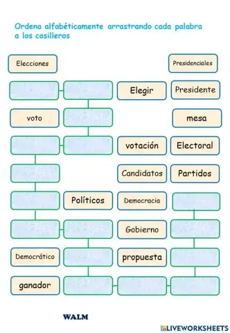 Ordenar alfabéticamente