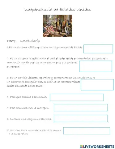 Independencia de Estados Unidos