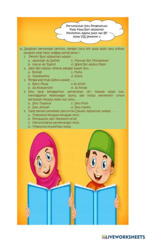 Bab 13 - pertumbuhan ilmu pengetahuan pada masa bani abbasiyah