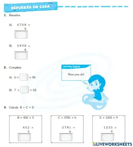 Multiplicación de números naturales